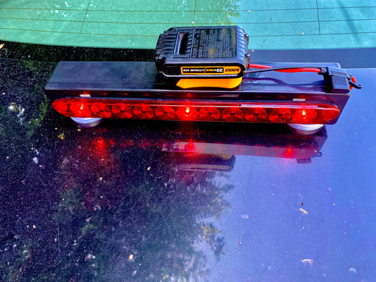 TA16 External Rechargeable Wireless Light Bar; Operational Indicator Light; 1000ft Range Line of sight